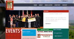 Desktop Screenshot of meadekychamber.org